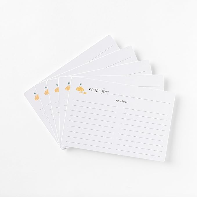 Meal Planner with 72 Recipe Cards (Whole Foods Menu) - Weekly Menu Planner | Sturdy Recipe Box | 12 Reusable Grocery Shopping Lists | 5 Blank Recipe Cards | Recipe Card Protector | Recipe Ideas