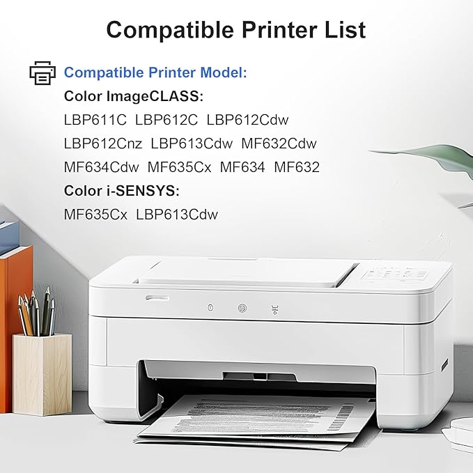 045H Black Toner Compatible Toner Cartridge Replacement for Canon 045 Toner Cartridges 045h CRG-045H CRG-045HK for Color ImageCLASS MF634Cdw MF632Cdw LBP612Cdw LBP613Cdw MF632 MF634 Series