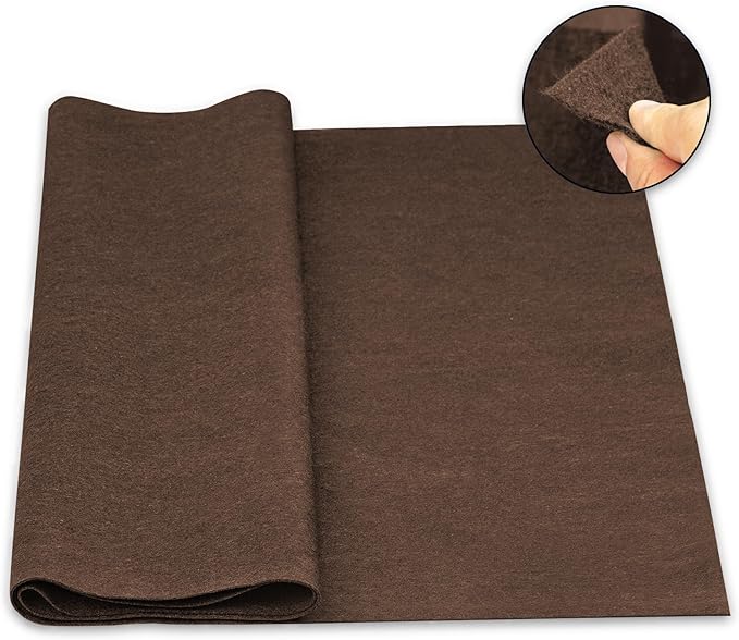 Felt Fabric 1.8 mm Thick 36" x 72" - Soft Durable Felt by The Yard Felt Sheets for Arts and Crafts, DIY Sewing, Crafting Projects (Dark Brown) ﻿ ﻿ ﻿ ﻿ ﻿ ﻿ ﻿ ﻿ ﻿