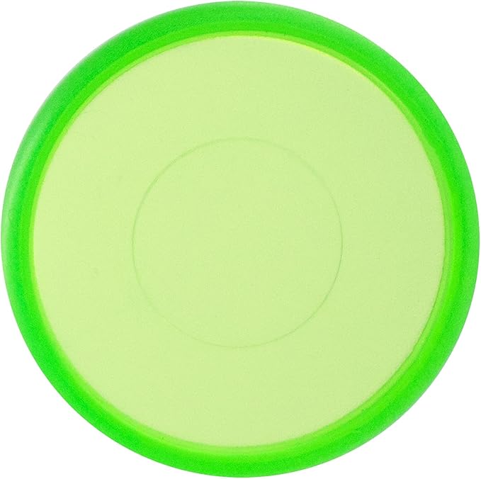 100pcs Discbound Notebook Discs DIY Planner Accessoriesfits for Tul,Levenger,Arc,Happy Planner,Talia(Transparent Green,1.26 inch/32mm)