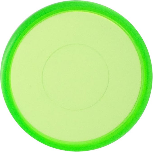 100pcs Discbound Notebook Discs DIY Planner Accessoriesfits for Tul,Levenger,Arc,Happy Planner,Talia(Transparent Green,1.26 inch/32mm)