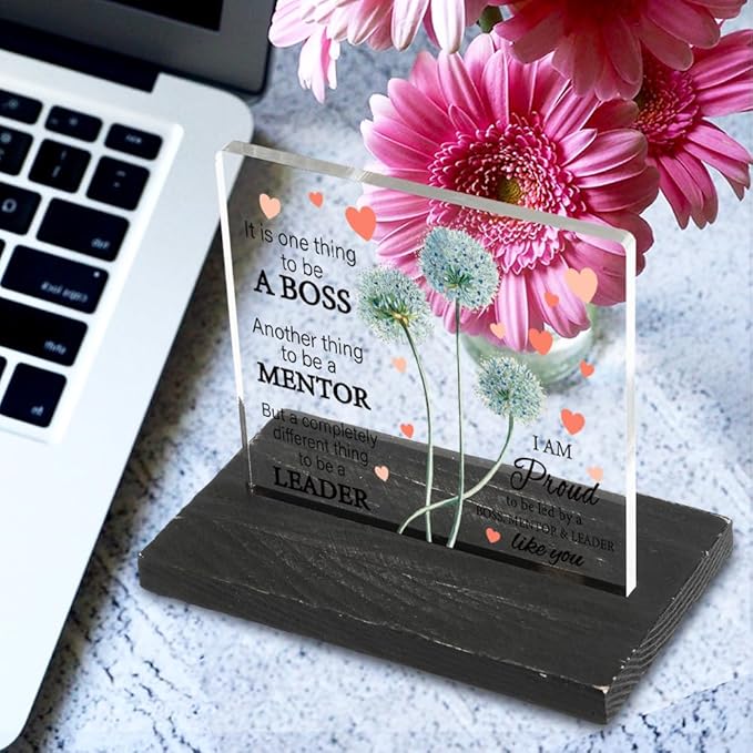 Thank You Appreciation Gifts for Boss, Boss gifts for Women Funny, It is One Thing to Be A Boss Sign, Going Away Gifts Retirement Gifts for Boss, Best Boss gifts for Women Decor Signs-DX342