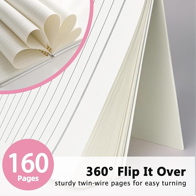 Cute Dumpster Fire Notebook Journal for women, Purple Bow Cute Spiral Notebooks for Women Girls,Dumpster Fire Gifts, Funny Office Gifts for Coworkers, 5.5x8.3 Inch