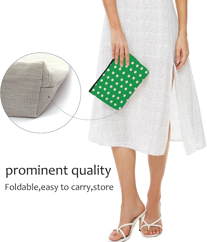 3 PCs Inspirational Tennis Gifts: Makeup Bag & Toiletry Bag - Perfect for Women, Girls or Tennis Lovers - Graduation, Birthday Gifts