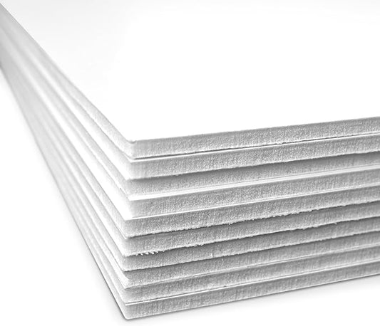 Flipside Products 20" x 30" White Foam Board, Arts and Crafts, 3/16" Thick, Presentations, Signboards, Backing Board, Display, Pack of 10