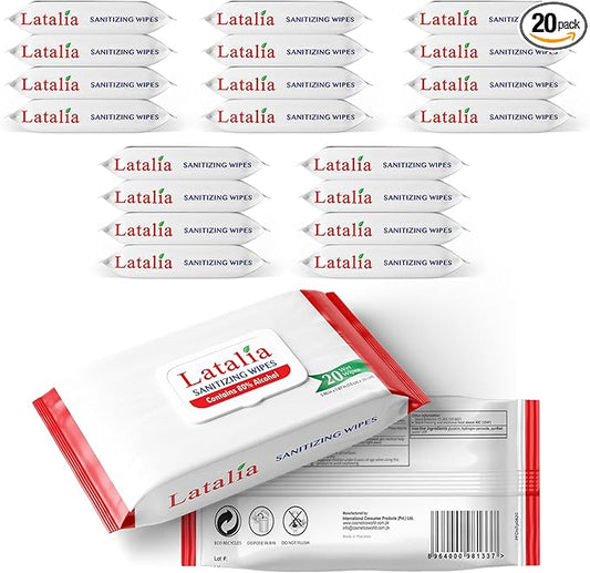 Hand Wipes | 80% Alcohol Hand Sanitizer Wipes for Hands & Face Moisturizing, Gentle, Convenient and Fragrance Free (400 Counts)