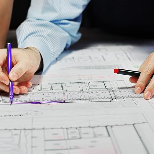 Zonon 200 Pieces 12 Inch Ruler Bulk Clear Plastic Flexible Straight Metric Rulers with Centimeters and Inches Drafting Measuring Tool for Classroom School Students Education