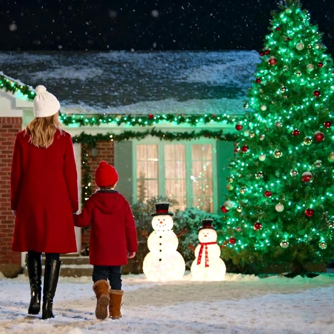 1500 LED 470FT Christmas Lights Outdoor, Christmas String Fairy Lights with Timer & Memory, Waterproof 12 Modes Dimmable Twinkle Tree Lights for Home Patio Wedding Party Yard Xmas Decorations, Green