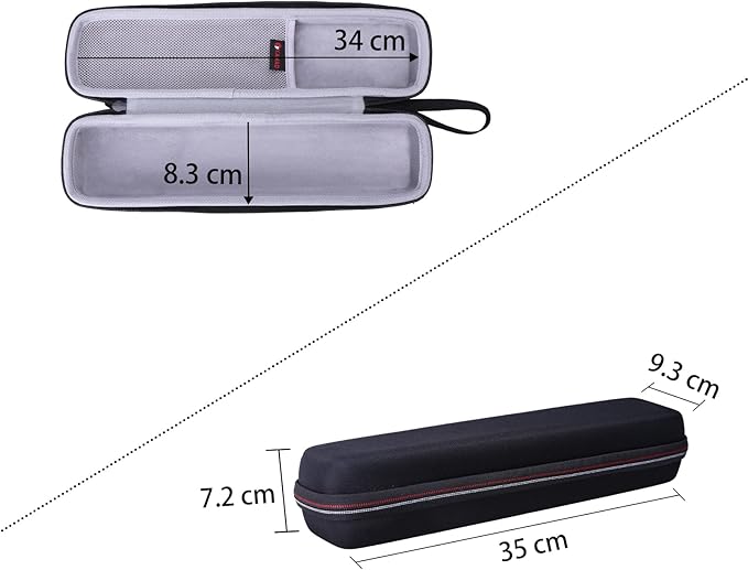 XANAD Hard Case for Brother DS-640 / DS-940DW/DS-740D / DS-720D/Doxie Go SE Duplex Compact Mobile Document Scanner(Light Gray)