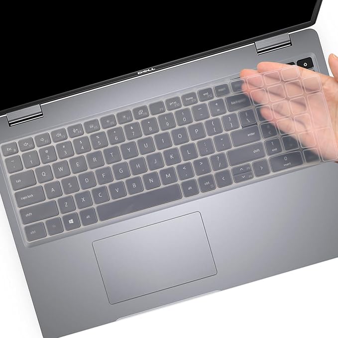 Keyboard Cover for Dell Latitude 3540 3550 5520 55215530 5531 5540 5550 & Precision 3590 3591 3580 3581 3560 3570 3561 3571 Laptop, Dell Latitude 15.6 inch 2025 2024 2023 2022 Keyboard Skin-Clear