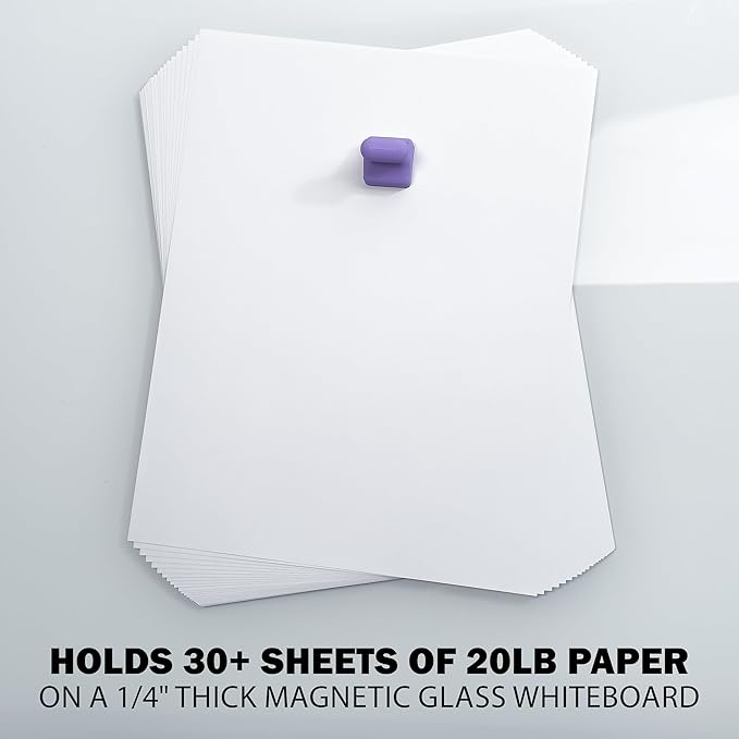 Glassboard Studio MiniPawn Magnet - Strong Neodymium Rare Earth Magnets for Fridge, Whiteboard, Locker & Magnetic Glassboards - Ideal for Crafting & Office Use - Strong Fridge Magnets (Cherry Red, 12)