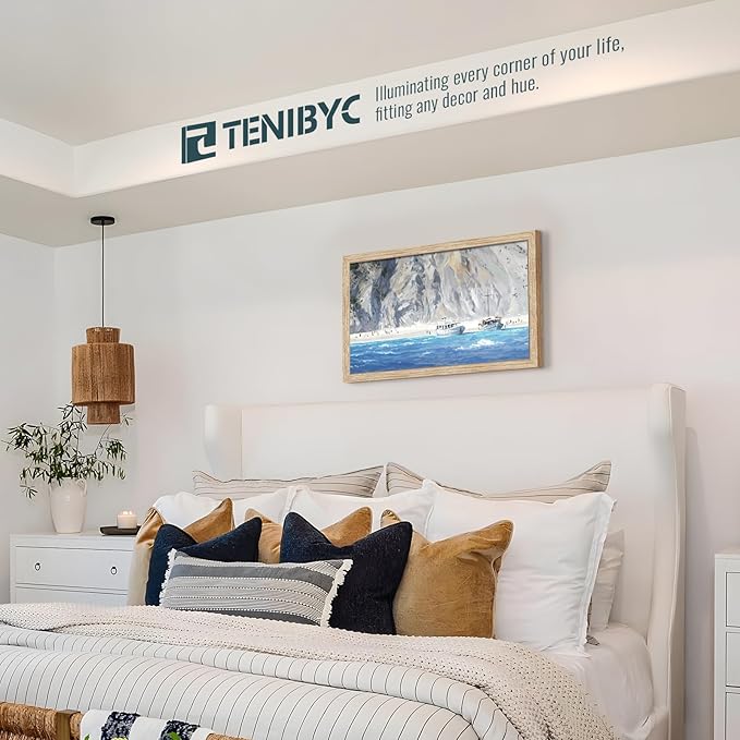 14x24 Oak Picture Frame 3 Pack, Natural Solid Wood Poster Frame, Wall Gallery Frame