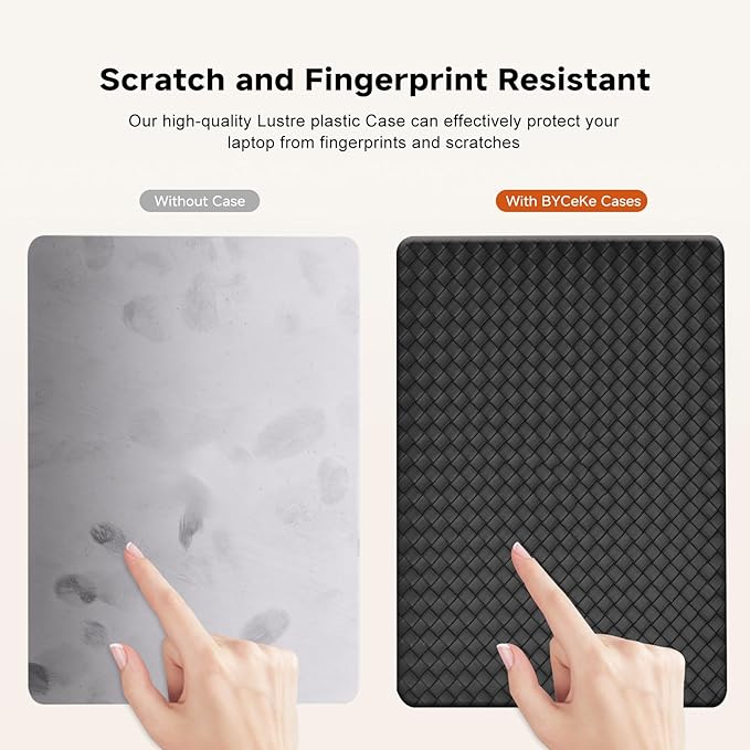 Woven Case for MacBook Pro 13 inch Case 2025-2016 A2338 M1 A2251 A2289 A2159 A1989 A1708 A1706,for MacBook Pro M2 Protective Leather Woven Textured Case&Keyboard Cover for Mac Pro13,Boho Black