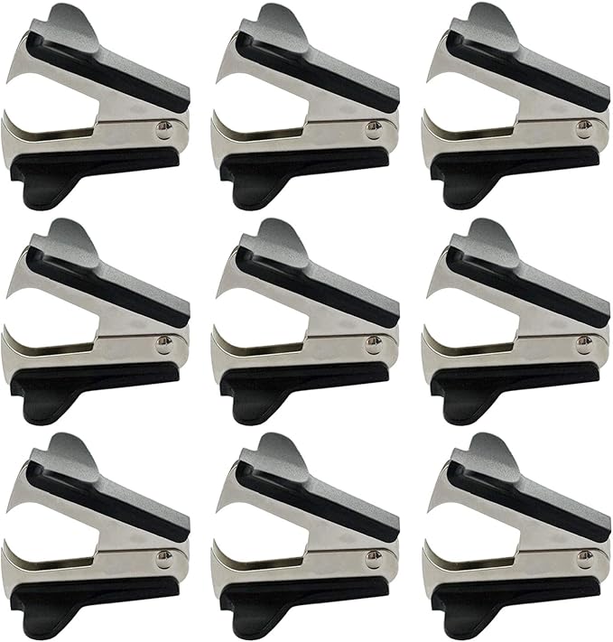 ZZTX Staple Remover Staple Puller Removal Tool for School Office Home 9 Pack