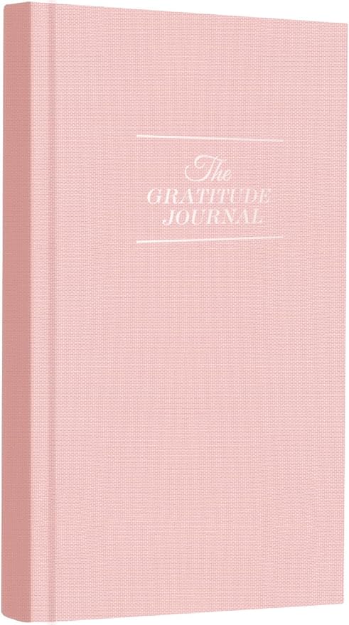 The Gratitude Journal for More Happiness, Optimism, Affirmation & Reflection - An Effective Manifestation Guide Journal, Undated Daily Journals for Women & Men （Pink）