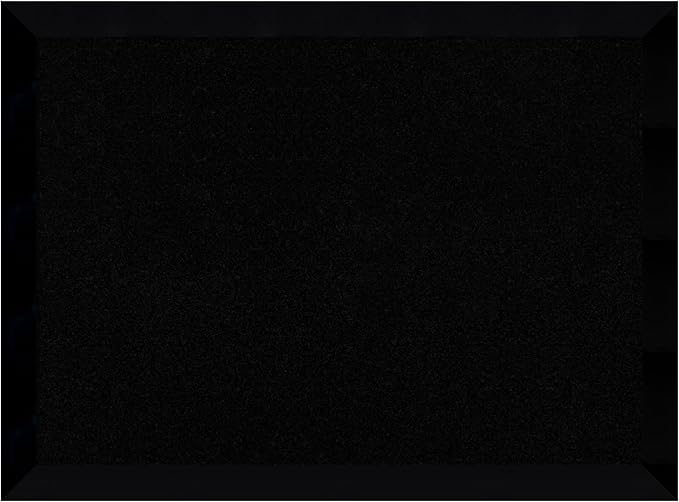 Amanti Art Black Cork Board for Wall, 23x31 Vision Board with Black Wood Frame, Medium Corkboard Office Decor for Home Organization, Modern Corkboard Pinboard to Display Items for Home Organization