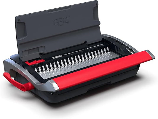 GBC Binding Machine, CB15 CombBind Punch and Bind Machine, Punches 15 Sheets, Binds 150 Sheets (WSM200023)