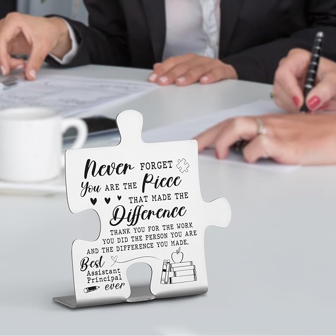 Thank You Appreciation Gifts for Coworkers, Boss, Women, Men, Nurse, Mentor Teacher. Going Away Gift Retirement Gift for Employee, Inspirational Motivational Quote Decorative Signs Plaques WDD7