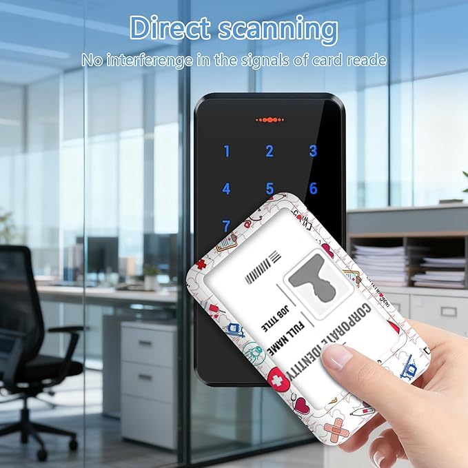 Nurse Badge Reel Pharmacy Lanyards for Id Badges, ID Badge Holder with Retractable Lanyard, ID Holder with Keychain Clips Heavy Duty, RN Name Tag ID Card Holder Doctor Women Office Gift