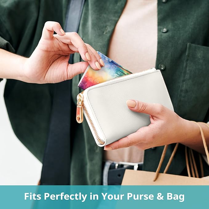 Pocket Calendar 2026-2027 for Purse, Two Year Monthly Planner Pocket Size, Jan 2026 to Dec 2027 Monthly Planner Small Size (6.5" x 3.5") - Mystic Forest