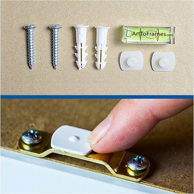 PinPix 36x12 Inch Cork Bulletin Board. This Decorative Framed Pin Board Comes with Navy Pastel Design and a Satin Black Frame. Ideal for Home Office Decor or Message Board (PinPix-1811)