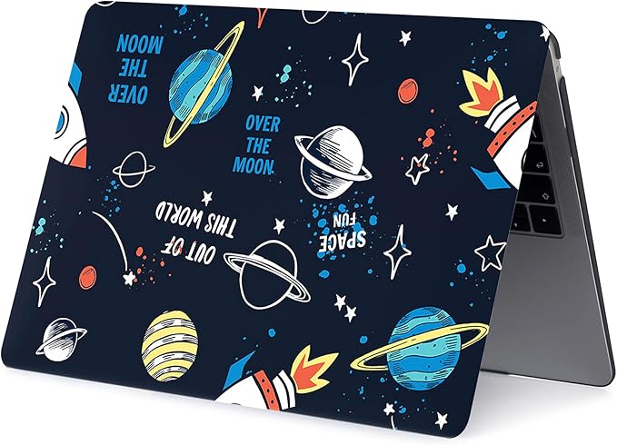 Case Compatible with MacBook Pro 15 Inch 2015 2014 2013 2012 Model A1398, Plastic Hard Shell Protective Case Cover & Keyboard Protector for Mac Pro Retina 15 Old Version - Planet