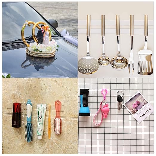 Realth Heavy Duty Nano Double Sided Tape - 2 inch x 16.5 ft, Clear Mounting Tape for Walls, Posters, Photos, Halloween Decor, Store Display, Cards – Removable, Washable, No Residue