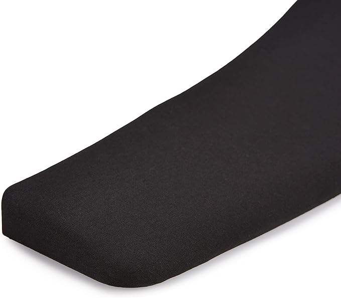 Amazon Basics Ergonomic Wireless Keyboard and Mouse Combo for Comfortable PC and Laptop Use, 2.4 GHz USB, Black