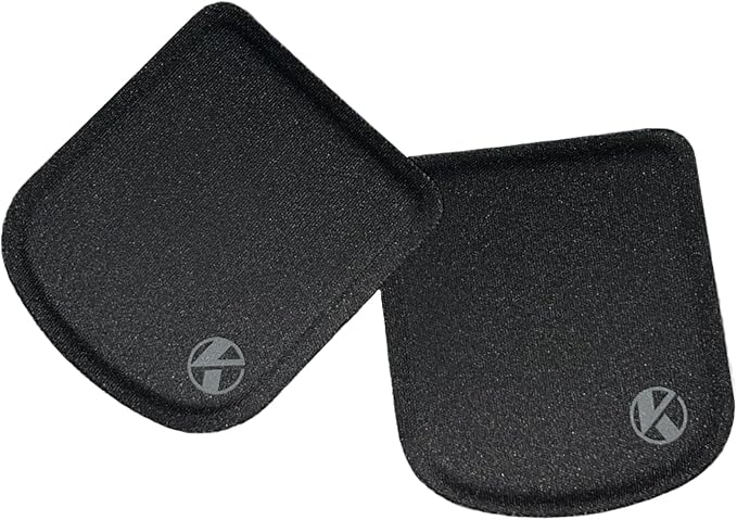 Ultra-Thin Portable Laptop Wrist Rest Pads (Onyx Black)