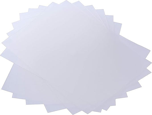 Rayson Frosted Binding Covers - 23 mil Polypropylene (PP) Matte Finish, 8.5" × 11", Durable Un-Punched Plastic Binding Covers, 50/Pack (PP650MT)