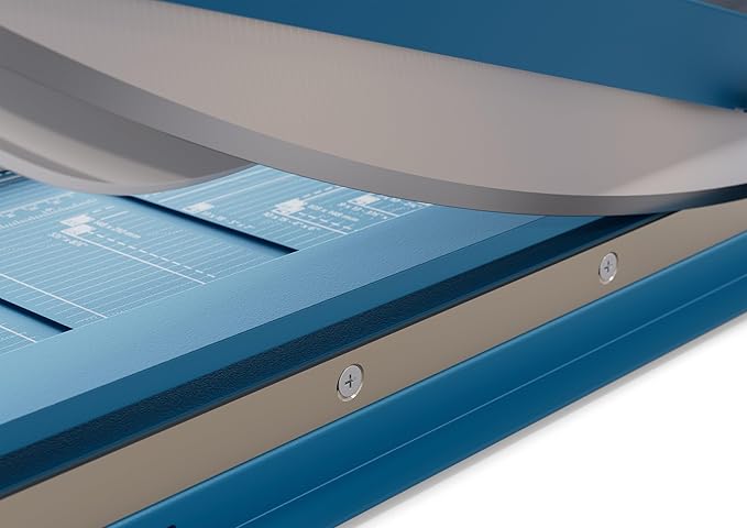 Dahle 564 Premium Guillotine Trimmer w/Laser, 14" Cut Length, 40 Sheet Capacity, Self-Sharpening, Manual Clamp, w/Safety Guard