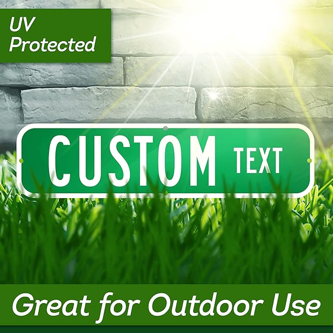 Custom Street Sign, Road Sign, Address 8 Colors, Reflective Option, Mounting Options, 6x24 Inch, Thick Rust-Free AlumaBond, USA Made by My Sign Center, (Suffix)