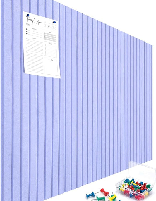 Cork Boards for Walls 48" x 36" Felt Board Alternative, 12 Pack Felt Wall Tiles Bulletin Board, Large Cork Board for Office Pin Board Tack Board Cork Boards