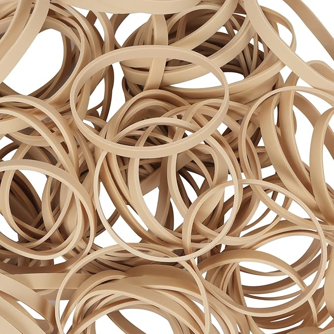 Rubber Bands Size #64 Elastic Band About 0.55 lb 120 Rubber Bands for Office Supply File Folders Litter Box