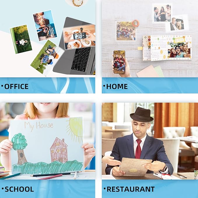 Uinkit 300Pack Thermal Laminating Pouches Card Size 4.3x6.3Inches 5Mil Thickness Laminating Sheets for Extra Protection Sealed 4x6 inches Photo Clear Glossy,Lamination Sheets Paper for Laminator