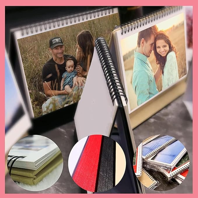 Custom Calendar 2026 for Home & Office - Print Your 13 Memories,Make Your Own Personalized Calendar Customized Christmas Gift &use your photo (Desk Calendar 8.3'' x 6.7'', 5 Packs)