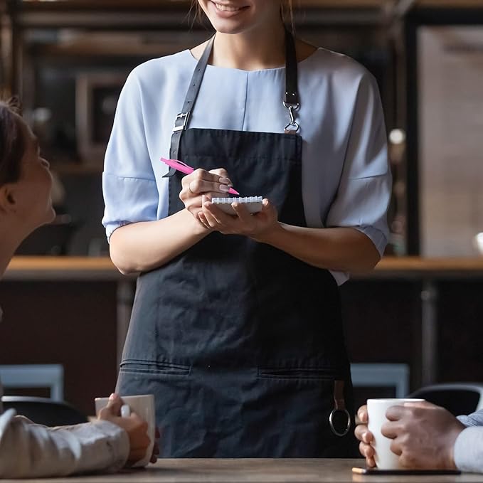 Deegtran Pens Bulk, 100 Pack No Bleed Pink Barrel Click Pens, Medium Point, Smooth Ink, 1.0MM Black Ink