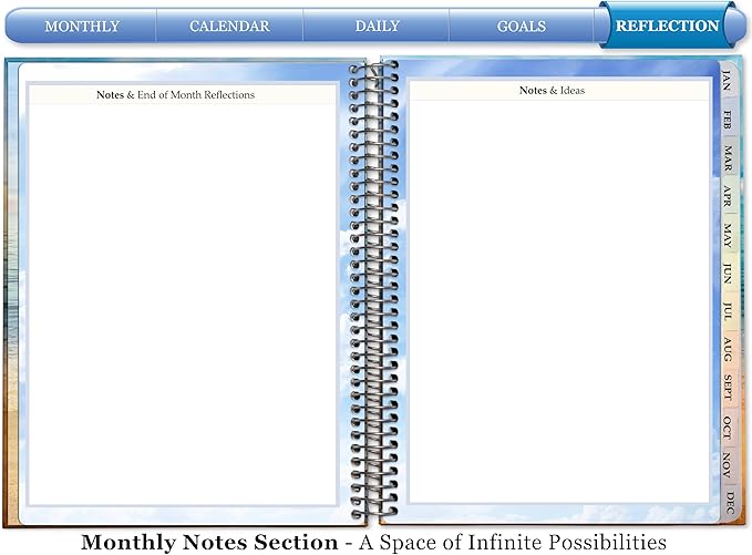 Tools4Wisdom 2026 Planner 2026 Calendar - 15 Months Starting Oct '25-8.5x11 Inch Hardcover - Daily Weekly Monthly - O5D6 - Purple Orchid