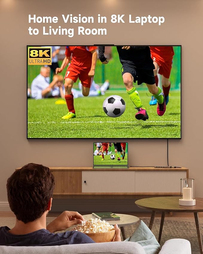 USB C Docking Station 3 Monitors 4K@60Hz, 14-in-1 Laptop Docking Station with 2 HDMI 4K@60Hz, DP 8K@30Hz/ 4K@144Hz, 3 USB 3.0, 2 USB 2.0, RJ45, Audio, PD 100W, USB-C HUB for Windows Laptop Accessories