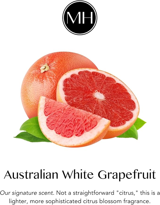 Murchison-Hume All-Purpose Cleaner - Vegan, Plant-Based, and Biodegradable Formula, Safe for Household Surfaces, 17 fl. Oz Refillable Spray Bottle - Pack of 2 (Australian White Grapefruit)