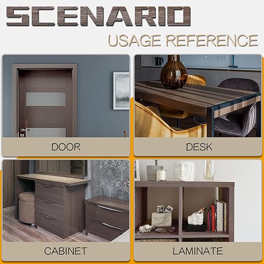 GSCIT Club Walnut Edge Banding, 2 inch x 25ft roll of Veneer Edge Banding Preglued Flexible, Real Wood Tape Banding