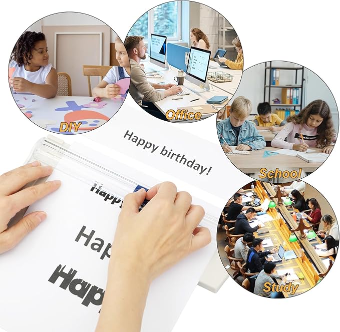 Mini Paper Cutter, Straight Small Paper Trimmer with Side Ruler for Scrapbooking Craft, Paper, Coupon, Label, Cardstock