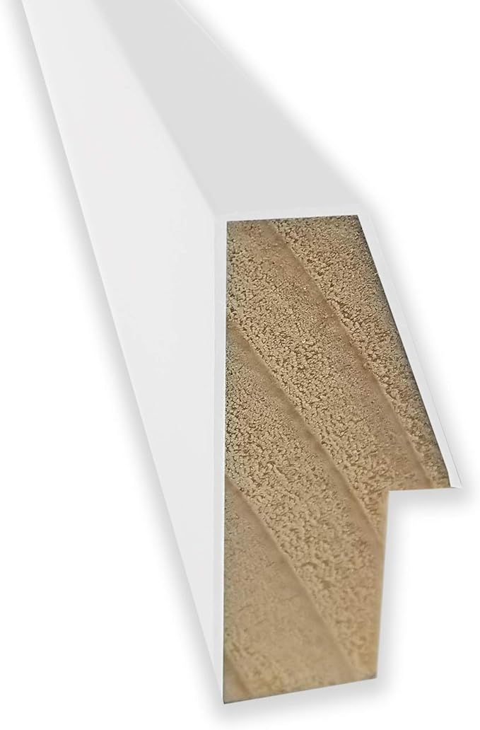 Amanti Art Natural Cork Board for Wall, 33x37 Vision Board with White Frame, X-Large Corkboard Office Decor for Home Organization, Modern Corkboard Pinboard to Display Items for Home Organization in