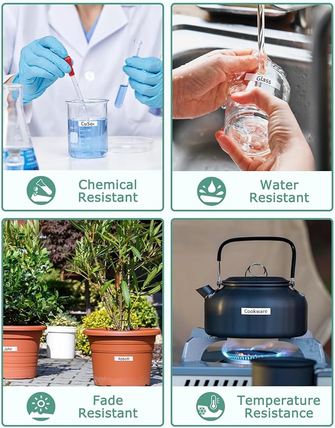 5-Pack Tze Tz Tape 12mm 0.47" White Compatible for Brother 12mm 0.47" Laminated White Tze-231 Tz231 P Touch Label Tape 12mm 1/2" for PT-D210 PT-D202 PT-D220 PTD410 PTD600 PTD400 PT2430