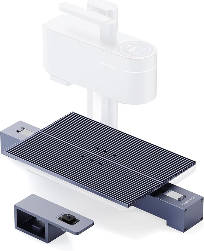 LaserPecker Slide Extension for LP4/LP5, Expand to 300x160mm Engraving Area- Pro Accessories for Batch Processing & Large Projects