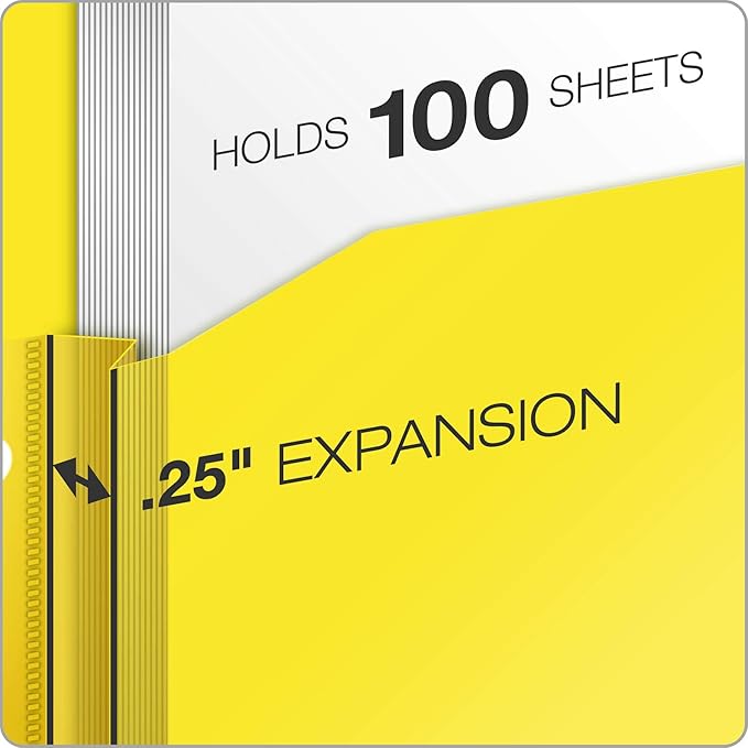 Oxford Expanding Plastic Binder Dividers, Divider for 3 Ring Binder, Flexible Front Expanding Pockets, 8 Tab, Insertable Multicolor Tabs, Letter Size, 3 Sets (89605) (Pack of 8)