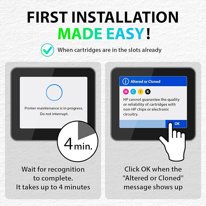 Smart Ink Remanufactured Ink Cartridges Replacement for HP 910XL 910 XL Black and Color Combo Pack to use with OfficeJet Pro 8025e 8025 8028e 8028 8035e 8035 OfficeJet 8015e 8022e 8015 8022 Printers