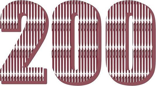 Deegtran 200 Pack Burgundy Red Barrel Click Pens, No Bleed Wholesale Retractable Ballpoint, Medium Point 1.0MM Black Ink, Smooth Writing