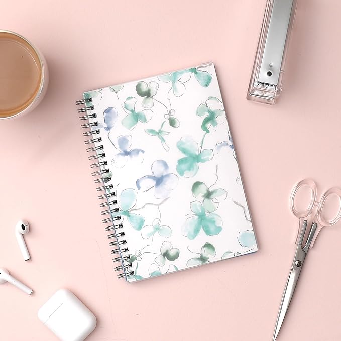 Blue Sky 2026 Weekly and Monthly Planner Calendar, January 2026 - December 2026, 5" x 8", Flexible Frosted Cover, Laminated Tabs, Durable Twin Wire Binding, Lindley