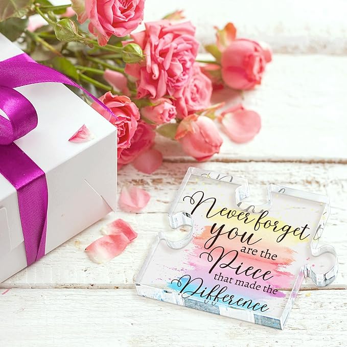 FreeJac Coworker Leaving Gifts for Women Appreciation Award Plaque Retirement Gift New Job Gifts Promotion Gifts for Employee Going Away Gifts Coworkers Goodbye Gifts